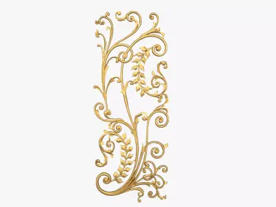 Classic decor ornament 255 3D model