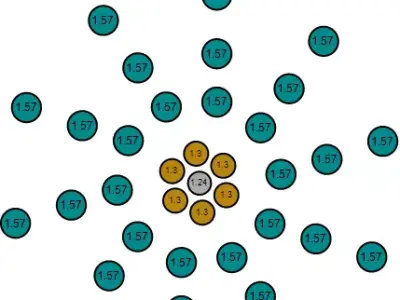 Spiral Bloom Diamond Pendant 3D print model