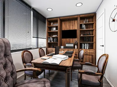 Law Office Design 3D model