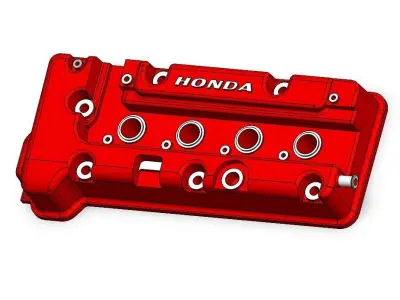 K20A valve cover 3D print model