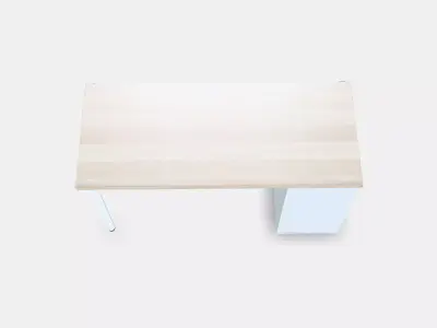 LAGKAPTEN - ALEX Desk 12 Low-poly 3D model