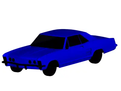Buick Riviera 1965 3D model