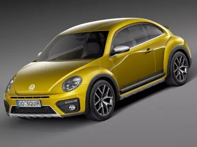 Volkswagen Beetle Dune 2016 3D model