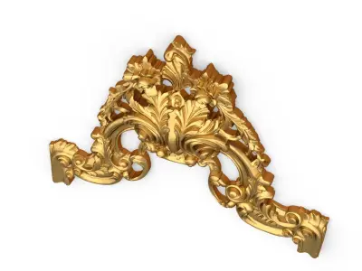 Classic decor ornament 23 3D print model