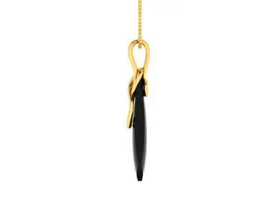 Women Pendant 3DM STL OBJ FBX Render Details 3D print model 5