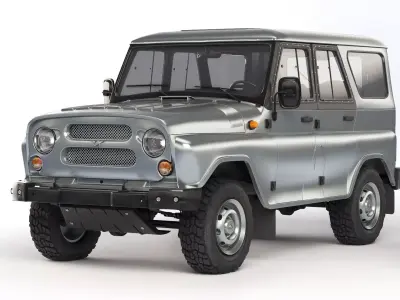 UAZ Hunter 2017 3D model
