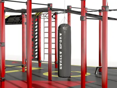 Workout street sport SFG 3D model