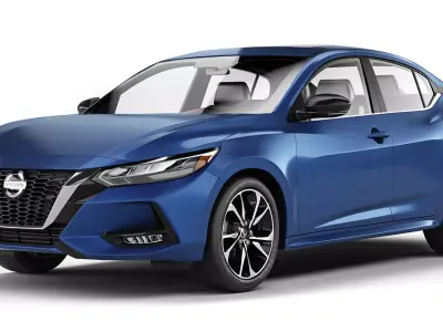 Nissan Sentra SR 2020 3D model