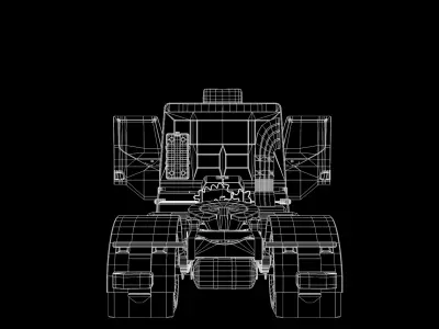 Volvo 330Vm Truck 3D model