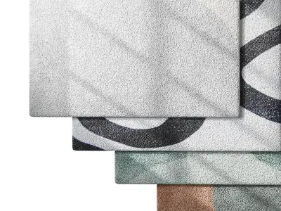 Carpet set 72 3D model