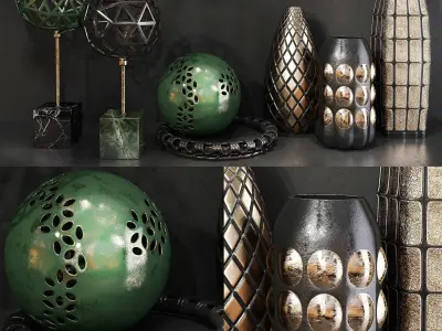 Decor set 57 3D model