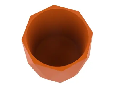 Vase for Plant 05 with 3 Different Sizes 3D print model