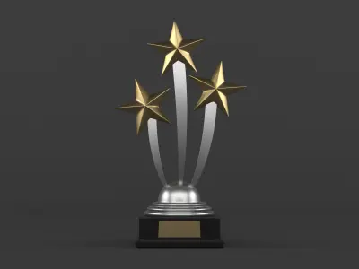Trophy Cups 3D model 126