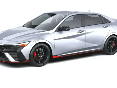 Hyundai Elantra N 2024 3D model