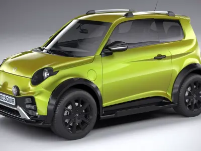 E Go Wave X 2023 3D model