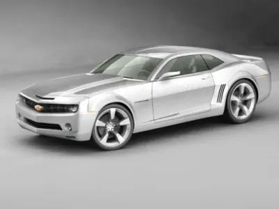 Chevrolet Camaro ss 2010 3D model