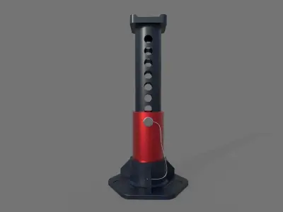 Jack Stand M3 Low-poly 3D model