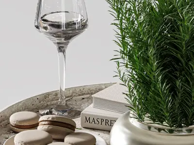 Decorative set24 3D model