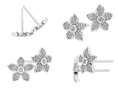Earrings od96 3D print model