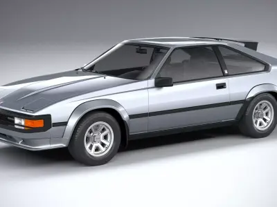 Toyota Celica Supra 1984 3D model