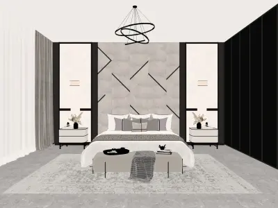 Bedroom 06 3D model