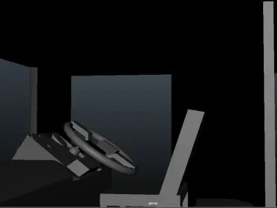 Legendary Mumbai Bus   Low-poly 3D model
