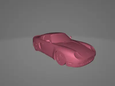 Luxury Sports Car 3D model purchase