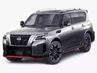 Nissan Patrol Nismo 2021 3D model