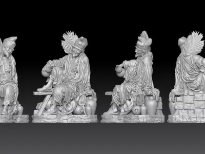 Jigong  3D print model