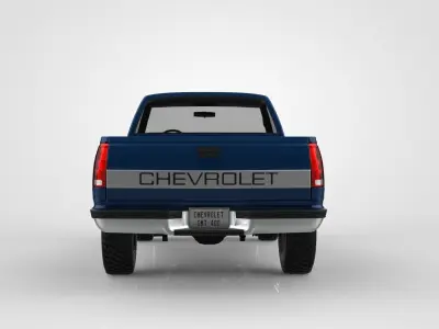 Chevrolet Silverado 1500 1994 3D model