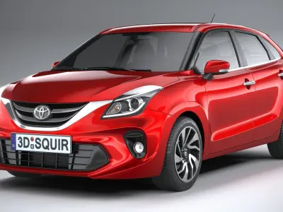 Toyota Glanza 2019 3D model
