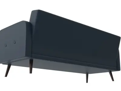 Sofa v1 Low-poly 3D model
