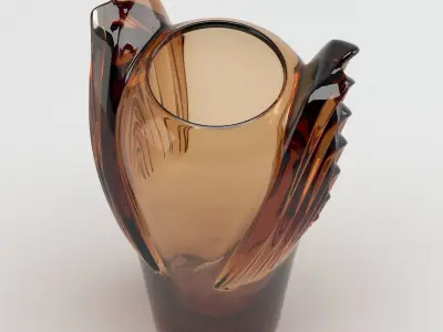 Rene Lalique Marrakech Vase 3D model