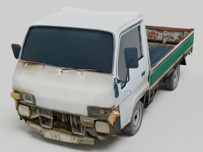 Indian Pickup Truck 3D model