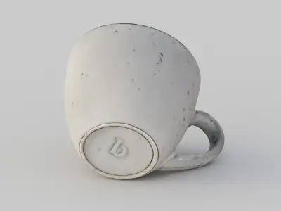 Broste Copenhagen Espresso Cup Low-poly 3D model