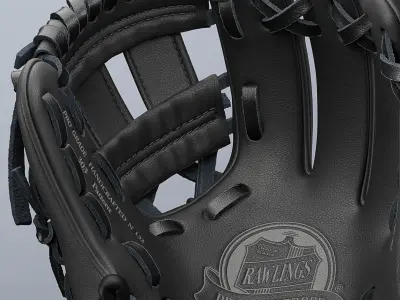 Baseball Glove  3D model