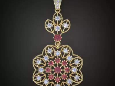 My Exclusive Pendant model 3D 0150 printable model10 Free 3D print model