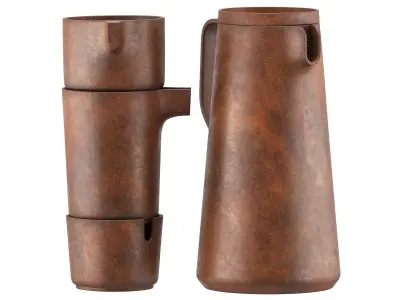 Silt Jug Collection 3D model