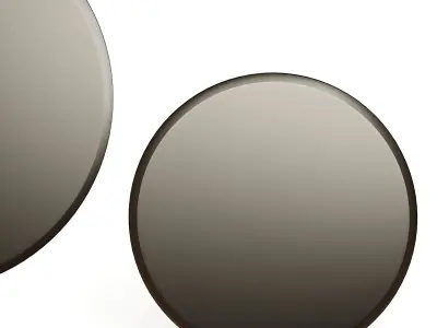 Cattelan Italia Hawaii Round Luxury Mirror Low-poly 3D model