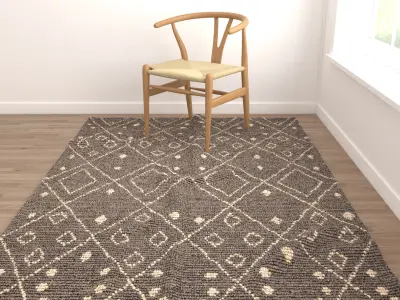 Rugs No 123 Low-poly 3D model