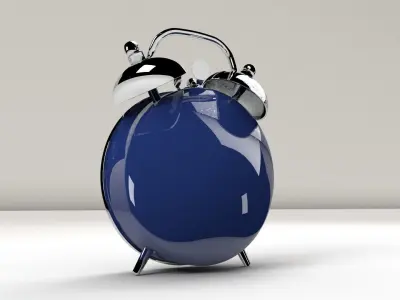 Old Alarm Clock  3D model