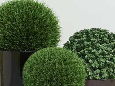 Plants collection 11 3D model purchase