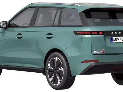 Jaecoo J5 2025 3D model