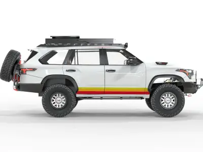 Toyota Sequoia Trd 2025  3D model