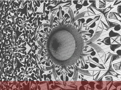 Wall panel stylized as  Arabian Shield 3D model