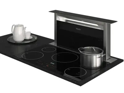 Kitchen Decor Island 3D model