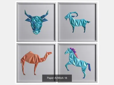 Paper Art Work Collection 3