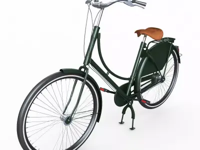 3D Azor European City Bicycle model 3D model