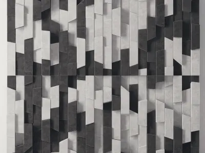 Panel slice Neo block n1 3D model