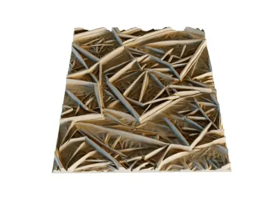 mural decor set wall panel 10 3D model